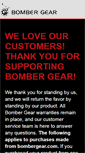 Mobile Screenshot of bombergear.com